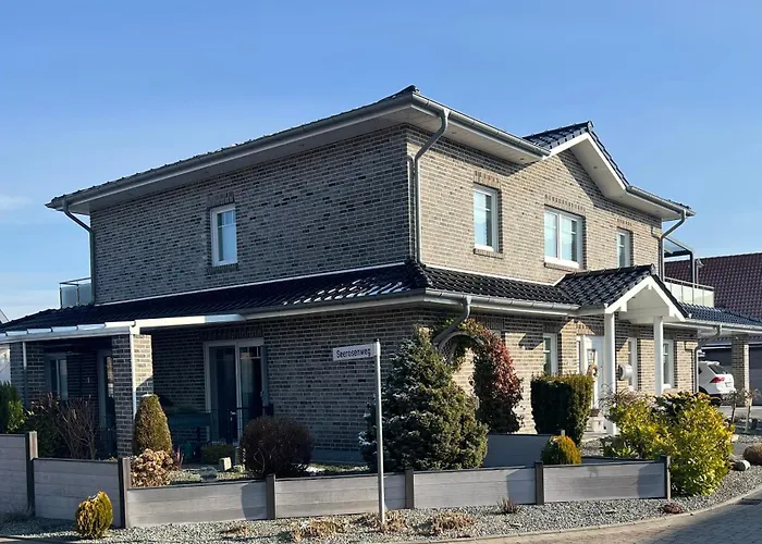 Nordsee In Pewsum Mit Dachterrasse Apartmán