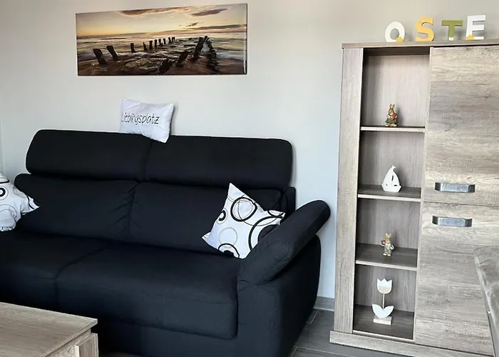 アパート Nordsee In Pewsum Mit Dachterrasse, 2 Schlafzimmer, 5-sterne-klassifizierung