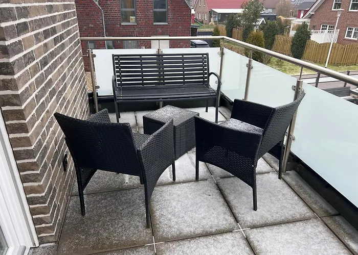 Apartmán Nordsee In Pewsum Mit Dachterrasse