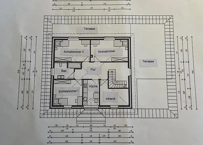 Nordsee In Pewsum Mit Dachterrasse, 2 Schlafzimmer, 5-sterne-klassifizierung アパート *